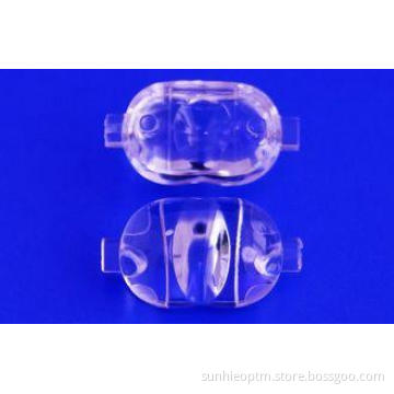 Asymmetric LED Lens ,Led Optical Lens for Street Light Fixt
